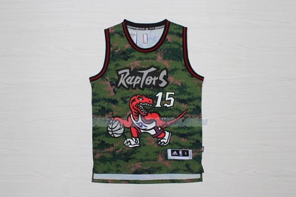 Maillot Toronto Raptors Vince Carter 15 Vert